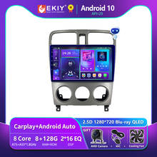 Ekiy-kit multimídia automotivo para subaru forester 9.0, 2004, 2005, 2006 e 2007, 2 din, android 2008, com rádio e dvd, navegação gps, 2 gb de ram e 32 gb de armazenamento 2024 - compre barato