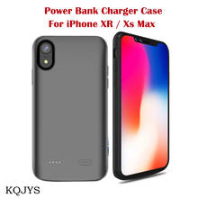 Funda de carga de batería de repuesto portátil, 6000mAh, para iPhone Xs Max, cargador de batería de Banco de energía, XR 2024 - compra barato