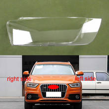 Cubierta de pantalla transparente para faro delantero de Audi, cubierta de Faro, carcasa de cristal, para Q3, 2010, 2011, 2012, 2013, 2014, 2015 2024 - compra barato