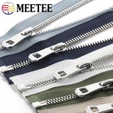 2pcs Meetee 5# Metal Zipper 35-85cm Open-end Zip Closure for Sewing Down Jacket Coat Purse Pocket Bags DIY Clothing Accessories 2024 - buy cheap
