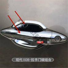 ABS Chrome Door Handle Bowl Door handle Protective covering Cover Trim Car styling for Hyundai ix35 2009-2017 2024 - buy cheap