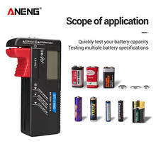 ANENG BT-168D Mini Digital Capacity Battery Tester Checkered Charge Indicador De Bateria Diy Electronic Test Equipment Internal 2024 - buy cheap