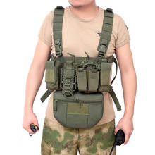 Military Airsoft Chest Rig Tactical Vest Army Paintball Equipment Molle Magazine Pouches Combat Gear Outdoor Sports Hunting Vest 2024 - buy cheap