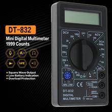 DT-832 Digital Multimeter 1999 Auto Range Counts AC/DC Amp Volt Ohm Tester Voltmeter Ammeter ohmmeter Capacitance Multi Meter 2024 - buy cheap