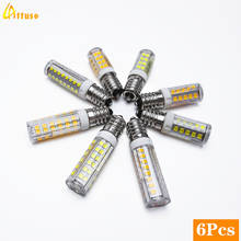 6pcs/lot LED Lamp E14 3W 4W 5W 7W AC220V 230V 240V Bombillas LED Light Corn Bulb SMD2835 Crystal Candle For Chandeliers Lighting 2024 - buy cheap