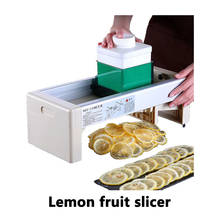 Lemon slicer commercial Stainless Steel Manual Fruit Vegetable Potato Home Use Orange Slicing Machine For Tea Shop Food Drying 2024 - buy cheap