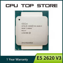 Процессор Intel E5 2620 V3, 2,4 ГГц, 15 Мб, 6 ядер, 85 Вт, разъем LGA 2011-3 SR207 E5-2620 V3 2024 - купить недорого