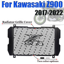 Motorcycle Radiator Grill Guard Protector Grille Cover Oil Cooler Protection For Kawasaki Z900 Z 900 2017 - 2019 2020 2021 2022 2024 - buy cheap