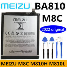 Новый оригинальный аккумулятор Meizu BA810 на 3070 мАч для сотового телефона Meizu M8C M 8C M810H M810L, высококачественные батареи 2024 - купить недорого