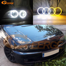 For BMW E46 Coupe Cabrio Convertible 2004 2005 2006 LCI Refit Ultra Bright Day Light Turn Signal SMD LED Angel Eyes Halo Rings 2024 - buy cheap