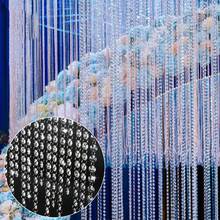 Crystal Acrylic Beads String Curtain Door Window Panel Divider Wedding Party Hanging Home Decoration 2024 - buy cheap