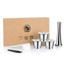 Belr-housewarenespresso-filtro de café reutilizable, rellenable, de acero inoxidable, para máquina Nespresso 2024 - compra barato
