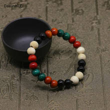 Mens Womens Chakra Healing Reiki Prayer Lava Stone Buddha Bead Bracelet Lots Style 2024 - buy cheap