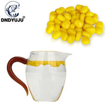 Dndyuju isca de grama, 50 peças, 1cm/0.33g, amarelo, isca de pelota macia 2024 - compre barato