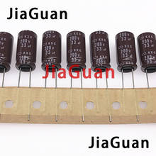 20pcs NEW NIPPON KXG 200V33UF 10x20MM NCC 33uf/200v electrolytic Capacitor 33UF 200V CHEMI-CON 200v 33uf 2024 - buy cheap