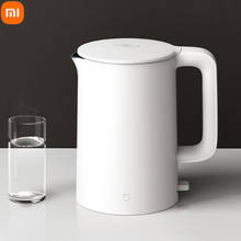 Электрический чайник Xiaomi Mijia, ручной чайник с мгновенным нагревом, 1 А, белый, 1800 Вт, автоматическое отключение, емкость 1,5 л 2024 - купить недорого