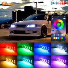 For Toyota Chaser JZX100 1996 1997 1998 1999 2000 2001 RF Remote BT App Multi-Color Ultra Bright RGB LED Angel Eyes Halo Rings 2024 - buy cheap