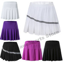 New Sports Tennis  badminton Skort Skirt Girls,Kid Women Tennis Skirt Pleated half-length Skirt quick-dry running fitness Skorts 2024 - buy cheap