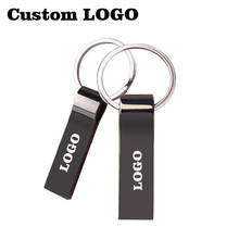 Customize Logo Waterproof Metal Usb Flash Drive 4GB 8GB 16GB 32GB pen drive High Speed USB 2.0 Business Gifts flash Memory Stick 2024 - buy cheap