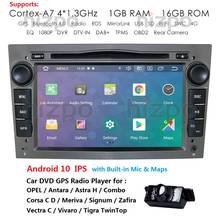 Central multimídia automotivo 2 din, android 10, ips, dvd player, gps, para opel astra h, meriva, vectra, antara, zafira, corsa c d, vivaro, veda, vauxhall 2024 - compre barato