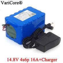 VariCore 14,8 V 12Ah 18650 li-iom батарейный блок для ночной рыбалки, подогреватель шахтерской лампы, усилитель батареи с BMS + 16,8 V 1A зарядным устройством 2024 - купить недорого