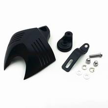 Black HORN COVER for 92-12 Harley Softail Dyna Glide Big Twin Electra Road King 2024 - buy cheap