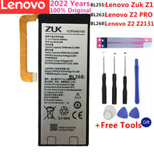 Batería 100% Original para teléfono móvil, herramientas de regalo y pegatinas, para Lenovo Zuk BL263 Z2 PRO / BL255 Z1 / BL268 Z2 Z2131, novedad 2024 - compra barato
