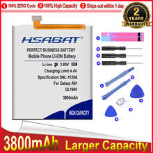 Batería HSABAT 0 Cycle 3500mAh QL1695 para Samsung Galaxy A01, acumulador de reemplazo de teléfono móvil de alta calidad 2024 - compra barato