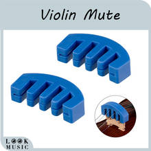 Silenciador de violín acústico de goma, práctica silenciosa, 2 uds. 2024 - compra barato