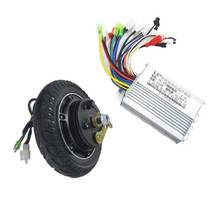 Motor de cubo de patinete eléctrico, 36V, 48V, 350W, con controlador para bicicleta eléctrica/scooter/e-bike 2024 - compra barato