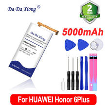 DaDaXiong Original 5000mAh HB4547B6EBC For HuaWei Honor 6 Plus PE-TL20 UL00 TL10 CL00 Cell Phone Battery 2024 - buy cheap