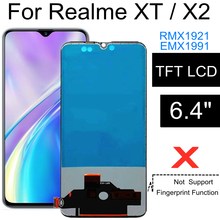 TFT LCD для OPPO realme XT ЖК-дисплей кодирующий преобразователь сенсорного экрана в сборе Замена для телефона realmeXT EMX1991 6,4 "LCD 2024 - купить недорого