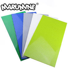 MARUMINE 32x64 Dots Plate Building Bricks Compatible With Assembling Blocks Accessories MOC Construction Kit Model For Children 2024 - buy cheap