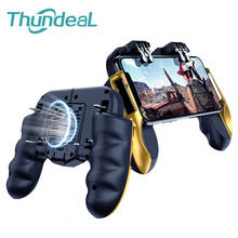 Thundeal Gamepads H9 Six Finger PUBG video game consoles chicken artifact Game Pad Game Accessories,For IOS Android Mobile Phone 2024 - buy cheap