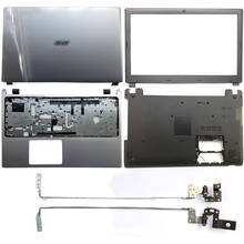 NEW For Acer Aspire V5-571 V5-531 V5-571G V5-531G Laptop LCD Back Cover/Front Bezel/Hinges/Palmrest/Bottom Case Silver 2024 - buy cheap