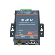 HF2211 Support Modbus TCP protocol WiFi Searial Device Server RS232/RS422/RS485 to Ethernet 2024 - buy cheap