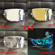 Helmet Visor for X14 X-14 Z7 Z-7 CWR-1 NXR RF-1200 X-spirit Model Motorcycle Helmet Visor X14 Motor Bike Accessories Parts 2024 - buy cheap