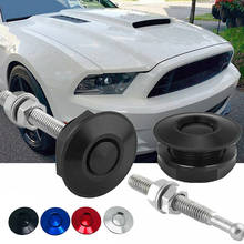 Kit de presilhas para capô de carro, universal, 32mm/1.25 ", trava rápida, de alumínio, acessórios anto 2024 - compre barato