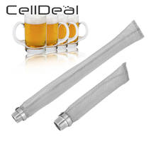 Reusable Beer Filter Stainless Steel 6/12 Inch Durable Beer Mesh Strainer Tube Bazooka Filter for Home Beer Brewing Bar Tool 2024 - buy cheap