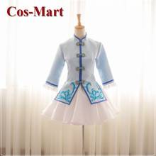 Cos-Mart Game Touhou Project Komeiji Satori Cosplay Costume Chinese Style Cheongsam Female Role Play Clothing Custom-Make 2024 - buy cheap