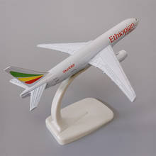 16cm Air NEW Ethiopian Airlines Boeing 777 B777 Airways Airplane Model Plane Model Alloy Metal Aircraft Diecast 2024 - buy cheap