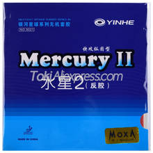 Original YINHE MERCURY 2 Table Tennis Rubber Galaxy Milkyway Mercury-2 Ping Pong Sponge 2024 - buy cheap