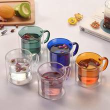 Multi-color champagne beer glasses wine drinkware Tea cup coffee cups Cocktail holder mug Double walls mugs Wineglass vodka 2024 - buy cheap