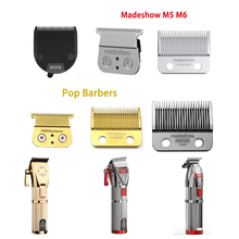 Clipper Blades For Madeshow M6 M5 Pop Barbers 700 Replaceable Blade Head Metal Trimmer Metal Cutter Head Barber Accessories 2024 - buy cheap