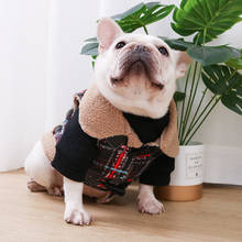 Winter French Bulldog Clothes Pug Clothing Frenchie Dog Coat Jacket Outfit Schnauzer Pet Costume Dropshipping Dog Apparel Vest 2024 - buy cheap