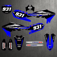 6 стилей наклеек для мотокросса Team 3M наклейки фоны графика для Yamaha WR450F WRF450 2019 2020 2021 WRF 450 WR 450F 2024 - купить недорого