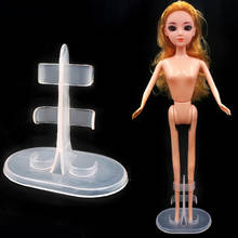 30 Pcs Universal Plastic Dolls Toy Model Display Holders Stand Support Frame Prop Up Accessories for Barbie Doll Kids Girl Gift