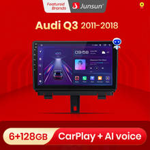 Junsun V1pro AI Voice 2din магнитола андроид for Audi Q3 MMI 2G 3G 2011-2018 автомагнитола Аудио для авто GPS Track Carplay 2din dvd 2024 - купить недорого
