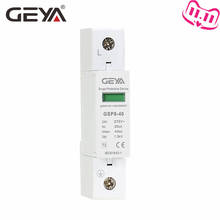 Free Shipping GEYA GSP8 1P 40KA SPD Surge Protector 275V 385V 400V 440V Surge Protection Device Low-voltage Arrester Device 2024 - buy cheap