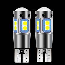 2Pcs T10 W5W 501 2825 High Quality Super Bright 3030 LED Car Parking Lights Auto Interior Reading Dome Lamp Wedge Tail Side Bulb 2024 - buy cheap